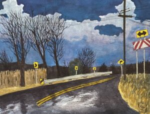 After the Storm / Greg Moon / Watercolor / 11 x 15 (uf) / 22 x 26 (f) / $935