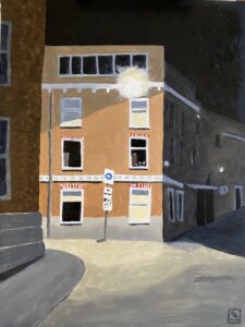 Vondelstraat / Greg Moon / Oil on Panel / 16 x 12 / $1050