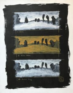 Color Study / Greg Moon / Mixed Media on Panel / 30 x 24 / $1,850