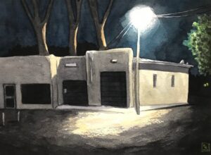 Canon / Greg Moon / Watercolor / 11 x 15 (uf) / 22 x 26 (f) / $935